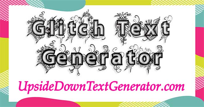 Glitch Text Generator Copy And Paste G L I T C H Te Xt